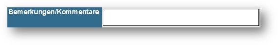 Ein Kommentar-Feld ist eine typische offene Frage